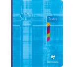 Cahier de textes brochure 17x22cm 144 pages grands carreaux Couleur aléatoire - Assortis