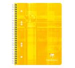 Cahier reliure intégrale A5+ 160 pages détachables perforé 6 trous uni Couleur aléatoire - Assortis