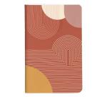 Terracotta, Carnet cousu fil 7,5x12 cm, 48 pages, uni, ass.