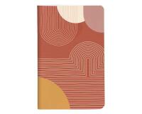 Terracotta, Carnet cousu fil 7,5x12 cm, 48 pages, uni, ass.