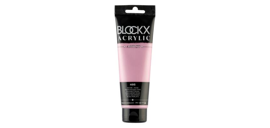 Peinture acrylique fine tube 120ml - Rose nacré