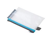 Funda bolsa EVA transparentes cierre con cremallera A6 3/10e - Colores surtidos