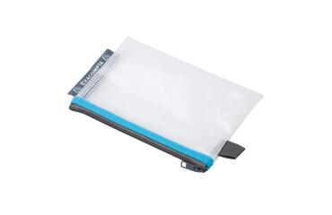 Funda bolsa EVA transparentes cierre con cremallera A6 3/10e - Colores surtidos