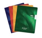 Cahier piqué 8000 CARTE 17x22 cm 140 pages grands carreaux 90 g - Assortis