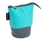 Trousse pot à crayons Teksto - Couleurs assorties