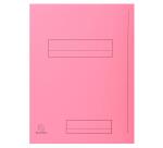 Chemise dossier 2 rabats Exacompta Super 210 24 x 32 cm couleurs assorties - Paquet de 50