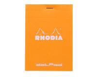 dotPad - bloc agrafé Rhodia N°12 8,5x12 cm dot 80 feuillets 80g - Orange