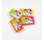 Super Softy lot 4 pains 350g Coul.flashy - Multicolore