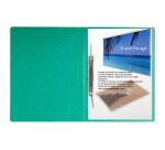 Chemise à ressort carte lustrée 425gm2 - A4 - Vert