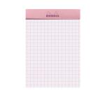 Bloc agrafé Rhodia Couleurs Rose N°11 A7 7,4 x 10,5 - Rose