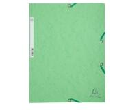 Chemise 3 rabats à élastiques carte lustrée 400g/m2 - A4