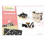 Boîte créative, Décopatch, Boîtes et tirelire Chat - Rose