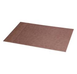Rhodiarama sous-main rigide simili cuir italien 60 x 40 cm - Chocolat