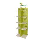 Présentoir en bois vide, AVM - Vert