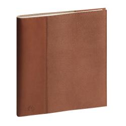 Agenda de bureau Eurotime 22S spiralé Duo Kaa 18,5 x 22,5 cm Semainier décembre 2025 à décembre 2026 - Camel