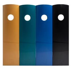 Set met 4 tijdschriftenhouders Mag-Cube Neo Deco - assotiment kleuren