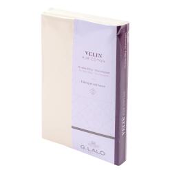 Ensemble velin pur coton 10 cartes + 10 enveloppes visite, sous sachet - Crème