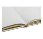 Gästebuch, 100 Seiten, Goldschnitt, Ringflower