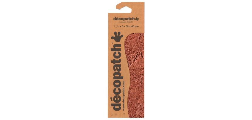 Pochette 3 Feuilles Identiques Ref 854 - Marron