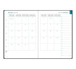 Agenda de bureau EasySlim 21 Mini Labo 15 x 21 cm Mensuel Janvier à décembre 2026 - Visuel