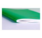 Cahier piqué 8000 POLYPRO A4 192 pages grands carreaux 90 g - Vert