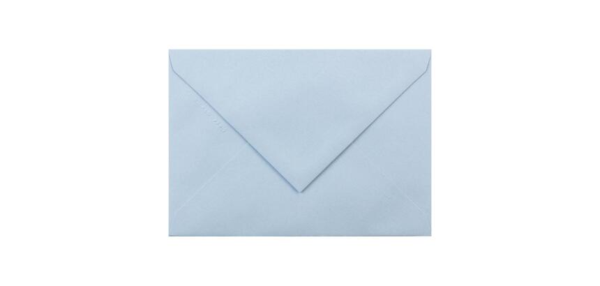 25 enveloppes C6 (114x162mm) Vergé de France doublées gommées