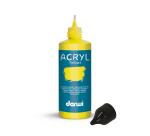Darwi Flacon de 80 ml de Peinture Acrylique Universelle Brillante - jaune soleil