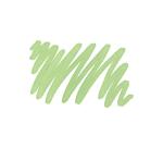 DARWI Marqueur Peinture sur Cuir Pointe Conique Fine 2mm - Vert anis
