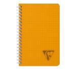 Carnet reliure intégrale Linicolor FRESH 11x17cm 100 pages petits carreaux couverture plastique polypropyène rainuré Couleur aléatoire - Assortis