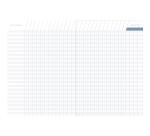 Agenda de bord enseignant 6 colonnes (48 cases/semaine) brochure souple A4 144 pages Couleur aléatoire - Assortis