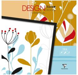 DESIGN HOME BOOK, Bloc de 12 feuilles 250g/m2 au format 30x30cm