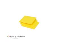 Paquet de 25 cartes pliées Pollen 110x110mm 210g/m2