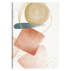 Evanescence, Carnet cousu fil A5 14,8x21 cm, 96 pages, ligné, ass. - Multicolore