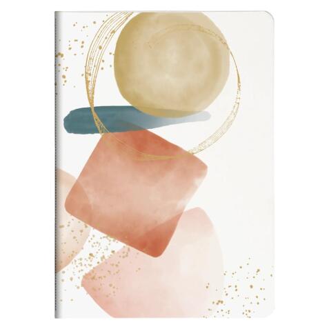 Evanescence, Carnet cousu fil A5 14,8x21 cm, 96 pages, ligné, ass. - Multicolore