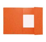 Chemise à élastiques Maxi capacity carte lustrée 425gm2 - A4 - Orange