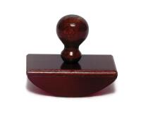 Tampon buvard en bois teinté