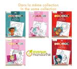 Graffy Paint, Licorne, 20x20 cm - Violet