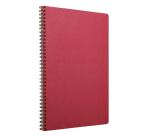 Cahier reliure intégrale Age Bag A4 100 pages ligné + marge - Rouge