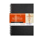 Gamma Series carnet spiralé 50F 17,8x25,4cm 150g - Ivoire