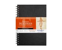 Gamma Series carnet spiralé 50F 17,8x25,4cm 150g - Ivoire