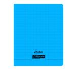 Cahier d'écriture piqué 8000 POLYPRO 17x22 cm 32 pages grands carreaux 2 ,5mm 90 g