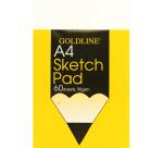 Goldline Sketch bloc collé 60F A4 95g