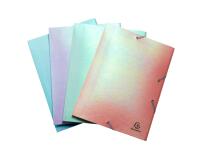 Chemises à élastiques 3 rabats PP Candy Tidy - A4 - Couleurs assorties