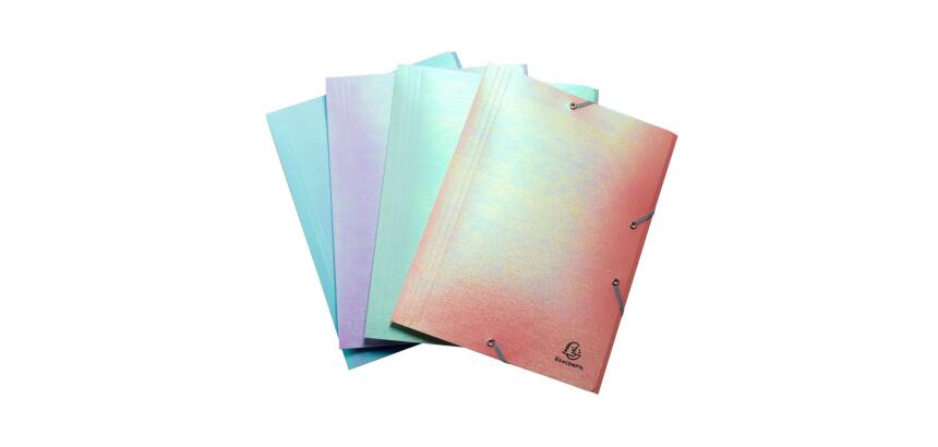 Elastomappen met 3 kleppen PP Candy Tidy - A4 - Geassorteerd