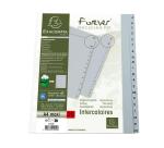 Separadores Separadores con pestañas impresas polipropileno 12/100º - Gris - Gris