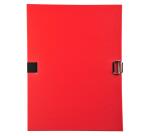 Chemise à sangle dos extensible avec rabat en pied et boucle à coulisseau cranté - polypropylène