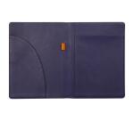 Rhodiarama livret porte-bloc N°16 pour bloc ou carnet format A5 - Bleu nuit