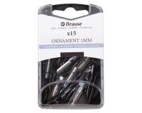 BOITE 15 PLUMES ORNAMENT