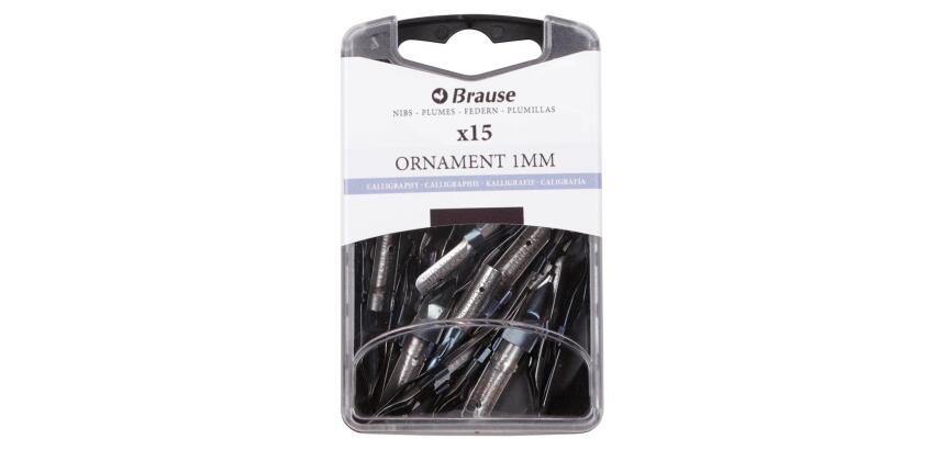 BOITE 15 PLUMES ORNAMENT