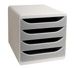 Módulo individual BIG-BOX para documentos A4 + con 4 cajones, ultra-rígido y con stop de seguridad y con stop de seguridad - OFFICE